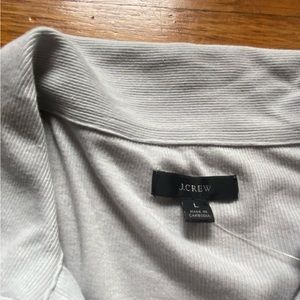 NEVER WORN J Crew collared shirt, size L
